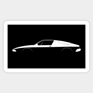 Lamborghini Jalpa Silhouette Sticker